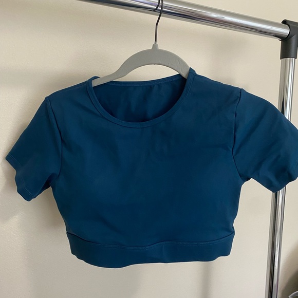 NVGTN Tops - NVGTN Cropped Short Sleeve Top